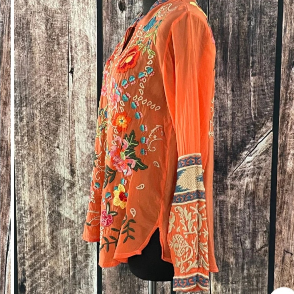 Johnny Was Tamarind Top. New with tags. - Picture 2 of 9